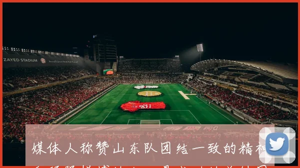 媒体人称赞山东队团结一致的精神和顽强拼搏的决心是成功的关键因素