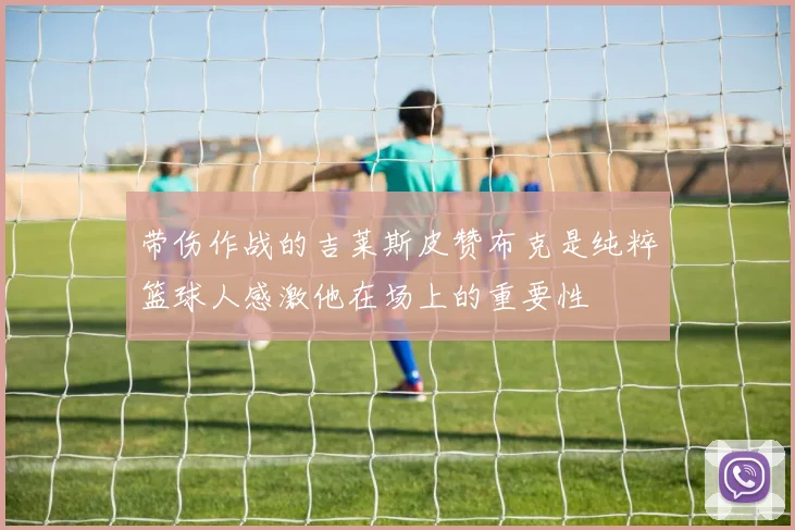 带伤作战的吉莱斯皮赞布克是纯粹篮球人感激他在场上的重要性